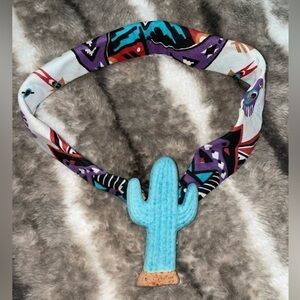 Vintage Aztec Southwestern Tribal Wamcraft Cotton Bandana Made In USA